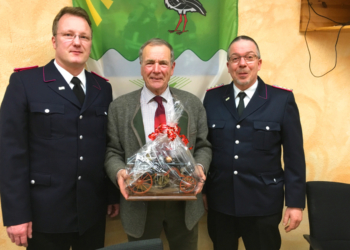 Großer Dank der Wehrführungen an Amtsvorsteher Karl Bartels