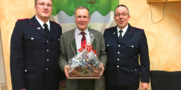 Großer Dank der Wehrführungen an Amtsvorsteher Karl Bartels