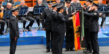Vereidigung bei der Bundespolizei