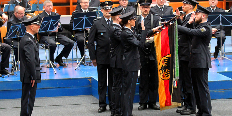 Vereidigung bei der Bundespolizei