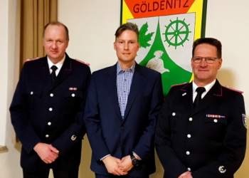 Wehrführer-Duo in Göldenitz vereidigt