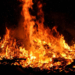 Großes Osterfeuer in Berkenthin