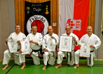Karate-Lehrgang mit Dan-Prüfungen in Ratzeburg