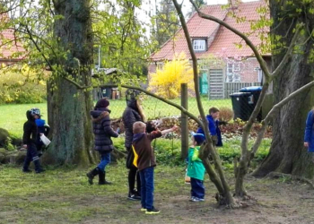 Ostereiersammeln der SPD Gudow