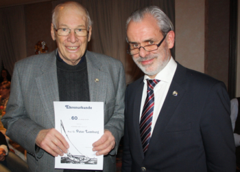 60 Jahre Mitglied im Ratzeburger Seglerverein