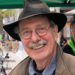 Burkhard Peters am Wahlkampfstand von Bündnis 90/ Die Grünen in Ratzeburg