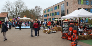Zu nass: Gewerbeschau Ratzeburg startete verhalten in den ersten Tag