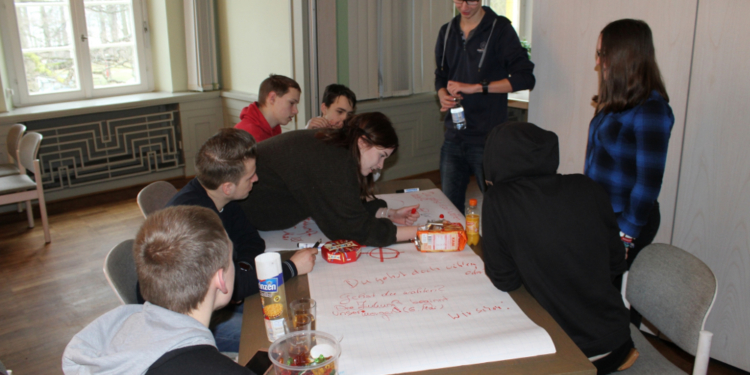 Ratzeburger und Möllner Jugendbeiräte plakatieren mit