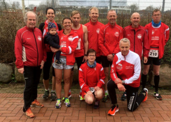 Möllner SV Laufgruppe bei den Landesmeisterschaften über 10 km in Altenholz