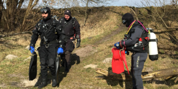 Sonniger Start der Taucher