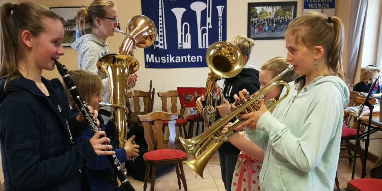 Offene Probe beim Jugendblasorchester der Möhnsener Musikanten
