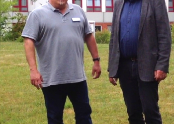 Grüner Ausschwärmtag – Burkhard Peters im Gespräch mit dem Betriebsrat des DRK-Krankenhauses Mölln-Ratzeburg
