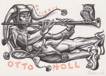 Till Eulenspiegel und andere Narren im Exlibris