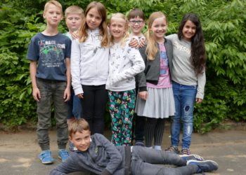 Neue Konfliktlotsen an der Grundschule Tanneck im Einsatz