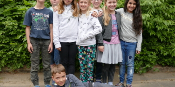 Neue Konfliktlotsen an der Grundschule Tanneck im Einsatz