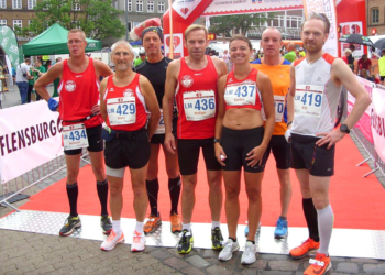 Möllner SV Laufgruppe bei den Landesmeisterschaften Marathon in Flensburg erfolgreich
