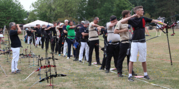 Kreismeisterschaft der Bogenschützen in Sterley