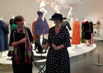 Die Welt der Haute Couture sahen Landfrauen aus Berkenthin