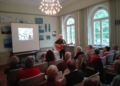 Bucky Halker gastierte mit dem ‚Ghost of Woody Guthrie‘ im POLITICALied