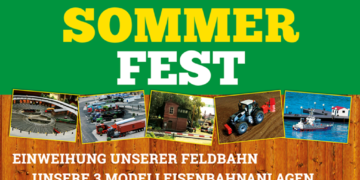 Sommerfest mit Modellbahnflohmarkt