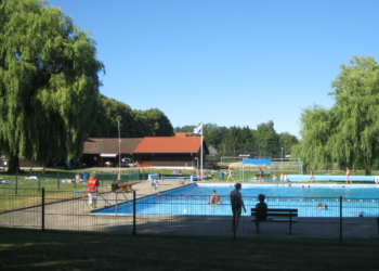 Wassergymnastik im Freibad Steinhorst