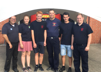Jugendfeuerwehren des Amtes ‚Blieklemphagen‘ im Sommercamp