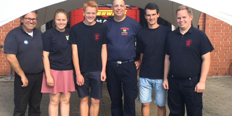 Jugendfeuerwehren des Amtes ‚Blieklemphagen‘ im Sommercamp