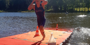 Hartes Triathlonprogramm für Lucas Hüllweck in Grimma