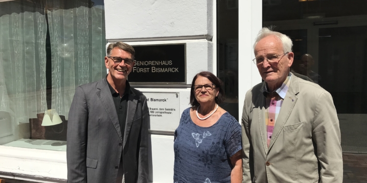 Überraschender Besuch im Ratzeburger Rathaus nach 45 Jahren