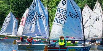 Ratzeburger Nachwuchssegler erfolgreich bei Eichholzer Optimisten-Jüngsten-Regatta
