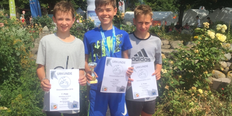 Sommerlicher Triathlon-Spaß am Meer