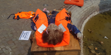 Aktionskunst: Du gegen das Sterben an den Grenzen