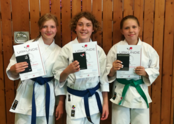 Große Sommerprüfung beim RSV-Karate