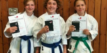 Große Sommerprüfung beim RSV-Karate