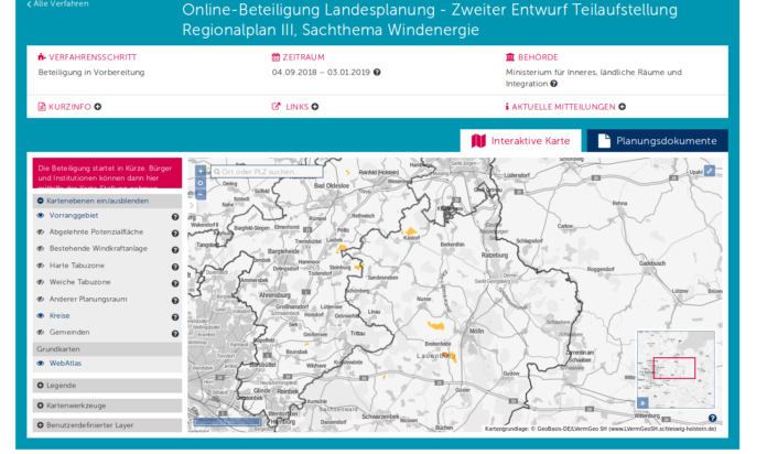 Windenergieplanung