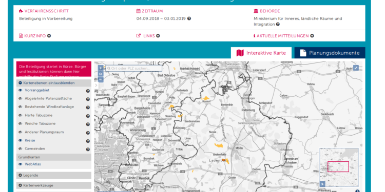 Planung zur Windenergienutzung geht in die nächste Runde