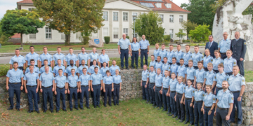 Begrüßung des zweiten Dienstjahres in der Bundespolizeiabteilung Ratzeburg
