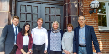 Vier weitere Auszubildende im Finanzamt Ratzeburg