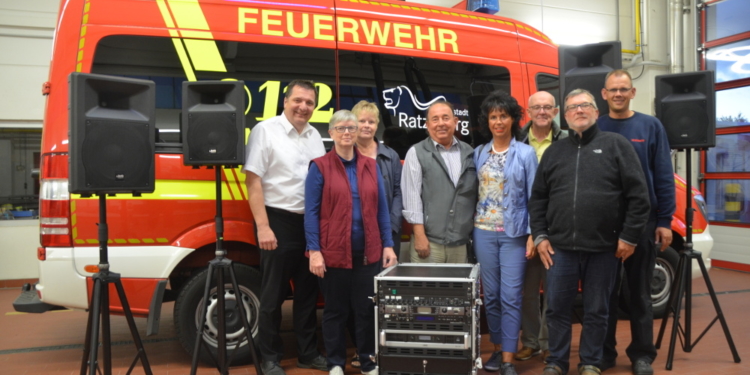 Lautsprecheranlage für die Feuerwehr Ratzeburg