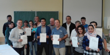 ‚Bestanden!‘ – Wieder ein erfolgreicher Sprachkurs für Geflüchtete bei der Ratzeburger Volkshochschule