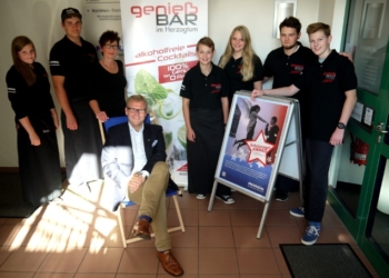 Neue Shirts für die ‚genießBar‘