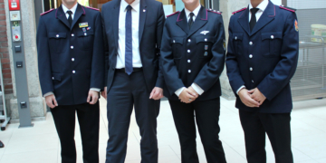 Auszeichnung ‚Engagement braucht Anerkennung‘ für junge Brandschützer