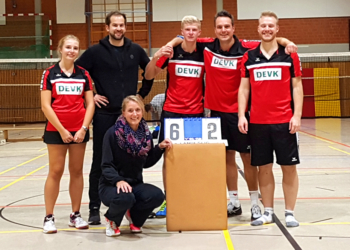 MSV Badminton: Landesligamannschaft holt zum Saisonauftakt 3:1 Punkte