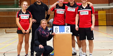 MSV Badminton: Landesligamannschaft holt zum Saisonauftakt 3:1 Punkte