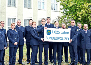 Jubiläen bei der Polizei des Bundes