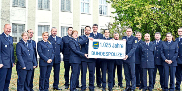 Jubiläen bei der Polizei des Bundes