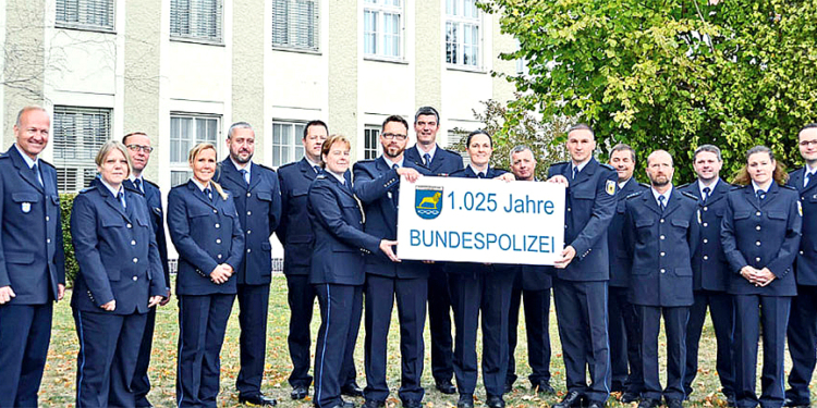 Jubiläen bei der Polizei des Bundes