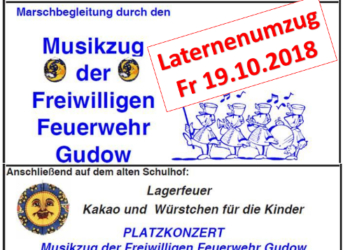 Großer Laternenumzug in Gudow