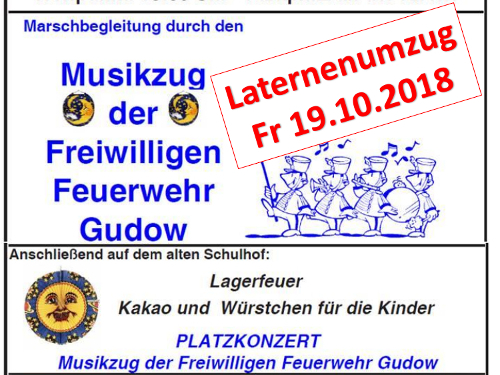 Großer Laternenumzug in Gudow