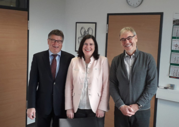 Professor Dr. Claudia Schmidtke zu Besuch im Amt Sandesneben-Nusse